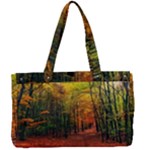 Forest Woods Autumn Nature Canvas Work Bag