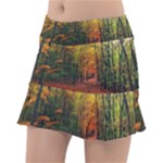 Forest Woods Autumn Nature Classic Tennis Skirt