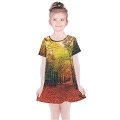 Kids  Simple Cotton Dress 