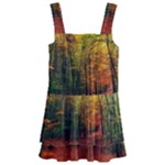 Forest Woods Autumn Nature Kids  Layered Skirt Swimsuit