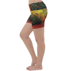 Lightweight Velour Yoga Shorts 