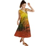 Forest Woods Autumn Nature Summer Maxi Dress