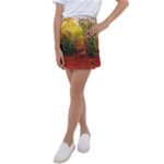 Forest Woods Autumn Nature Kids  Tennis Skirt