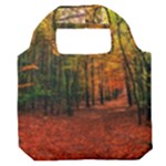 Forest Woods Autumn Nature Premium Foldable Grocery Recycle Bag