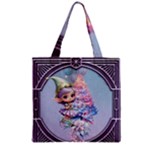 Christmas elf Zipper Grocery Tote Bag