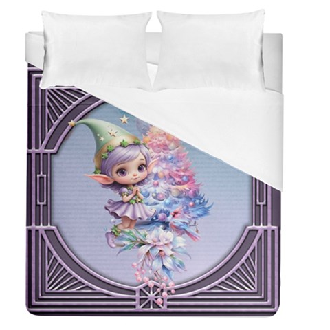 Christmas elf Duvet Cover (Queen Size) from ArtsNow.com