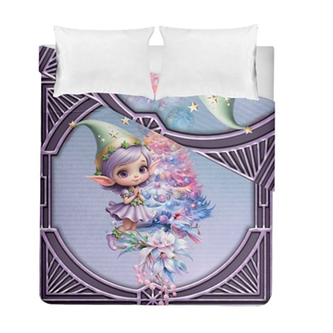 Christmas elf Duvet Cover Double Side (Full/ Double Size) from ArtsNow.com