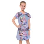 Christmas elf Kids  Drop Waist Dress