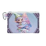 Christmas elf Canvas Cosmetic Bag (Medium)