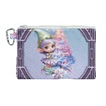 Christmas elf Canvas Cosmetic Bag (Large)