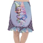 Christmas elf Fishtail Chiffon Skirt