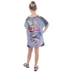 Kids  One Piece Chiffon Dress 