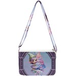 Christmas elf Double Gusset Crossbody Bag