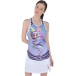 Christmas elf Racer Back Mesh Tank Top