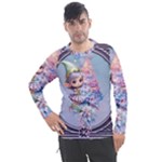 Christmas elf Men s Pique Long Sleeve T-Shirt