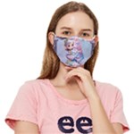 Christmas elf Fitted Cloth Face Mask (Adult)