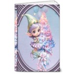 Christmas elf 8  x 10  Hardcover Notebook