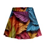 Autumn Mini Flare Skirt