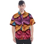 Autumn Men s Short Sleeve Shirt