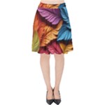 Autumn Velvet High Waist Skirt