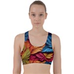 Autumn Back Weave Sports Bra