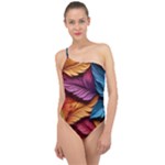 Autumn Classic One Shoulder Swimsuit