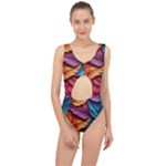 Autumn Center Cut Out Swimsuit