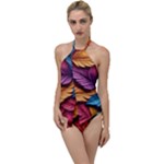 Autumn Go with the Flow One Piece Swimsuit