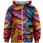 Autumn Kids  Zipper Hoodie Without Drawstring