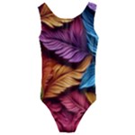 Autumn Kids  Cut-Out Back One Piece Swimsuit