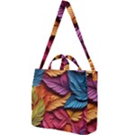 Autumn Square Shoulder Tote Bag