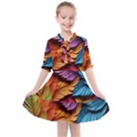 Autumn Kids  All Frills Chiffon Dress