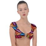 Autumn Cap Sleeve Ring Bikini Top