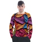 Autumn Men s Long Sleeve Raglan T-Shirt