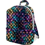 Rainbow Scales Zip Up Backpack