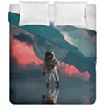 Astronaut Moon Space Nasa Planet Duvet Cover Double Side (California King Size)