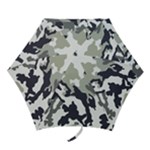 Camo Army Black White Mini Folding Umbrellas