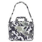 Camo Army Black White MacBook Pro 15  Shoulder Laptop Bag