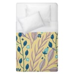 Plants Art Motif Flowers Duvet Cover (Single Size)