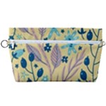 Plants Art Motif Flowers Handbag Organizer