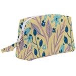 Plants Art Motif Flowers Wristlet Pouch Bag (Large)