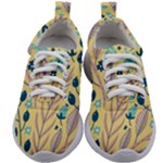 Plants Art Motif Flowers Kids Athletic Shoes