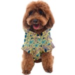 Plants Art Motif Flowers Dog Coat