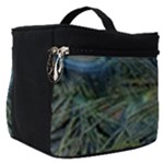 Peacock Feathers Details Make Up Travel Bag (Small)