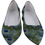 Peacock Feathers Details Women s Block Heels 