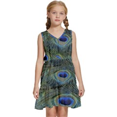 Kids  Sleeveless Tiered Mini Dress 