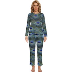 Womens  Long Sleeve Lightweight Pajamas Set 