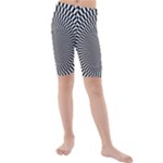 Circles Checkered Abstract Abstraction Art Kids  Mid Length Swim Shorts