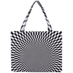 Circles Checkered Abstract Abstraction Art Mini Tote Bag