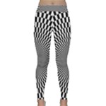 Circles Checkered Abstract Abstraction Art Classic Yoga Leggings